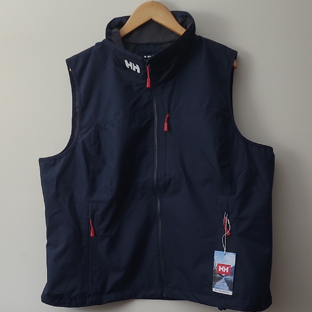 NWT. Helly Hansen Women's Crew Vest 2.0 Navy 3XL